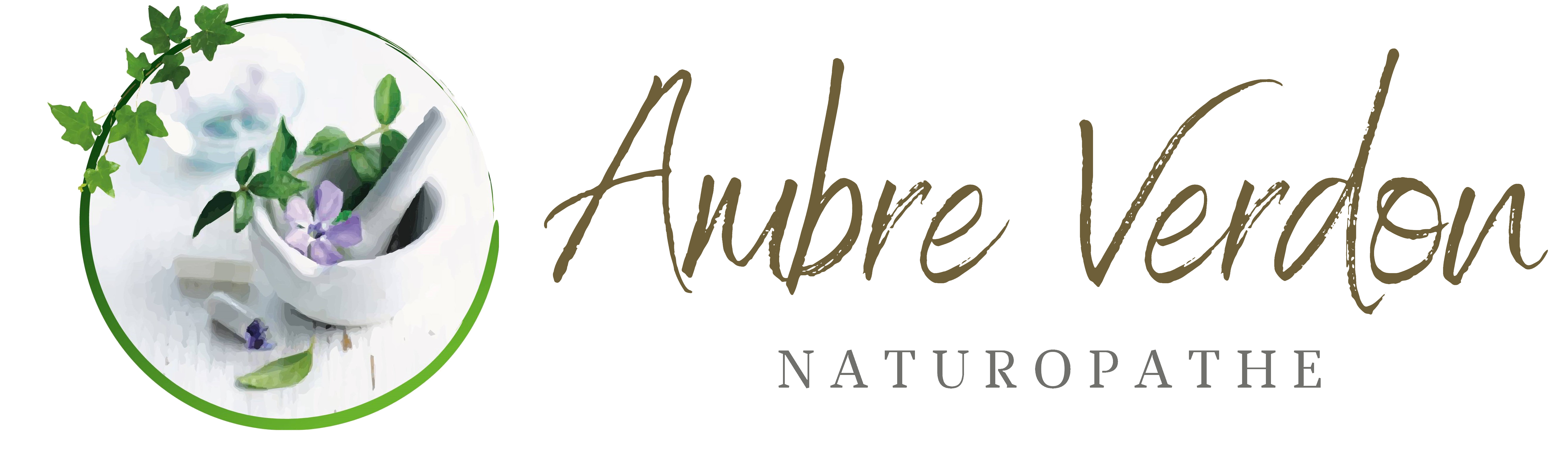 Logo Ambre Verdon naturopathe réflexologue