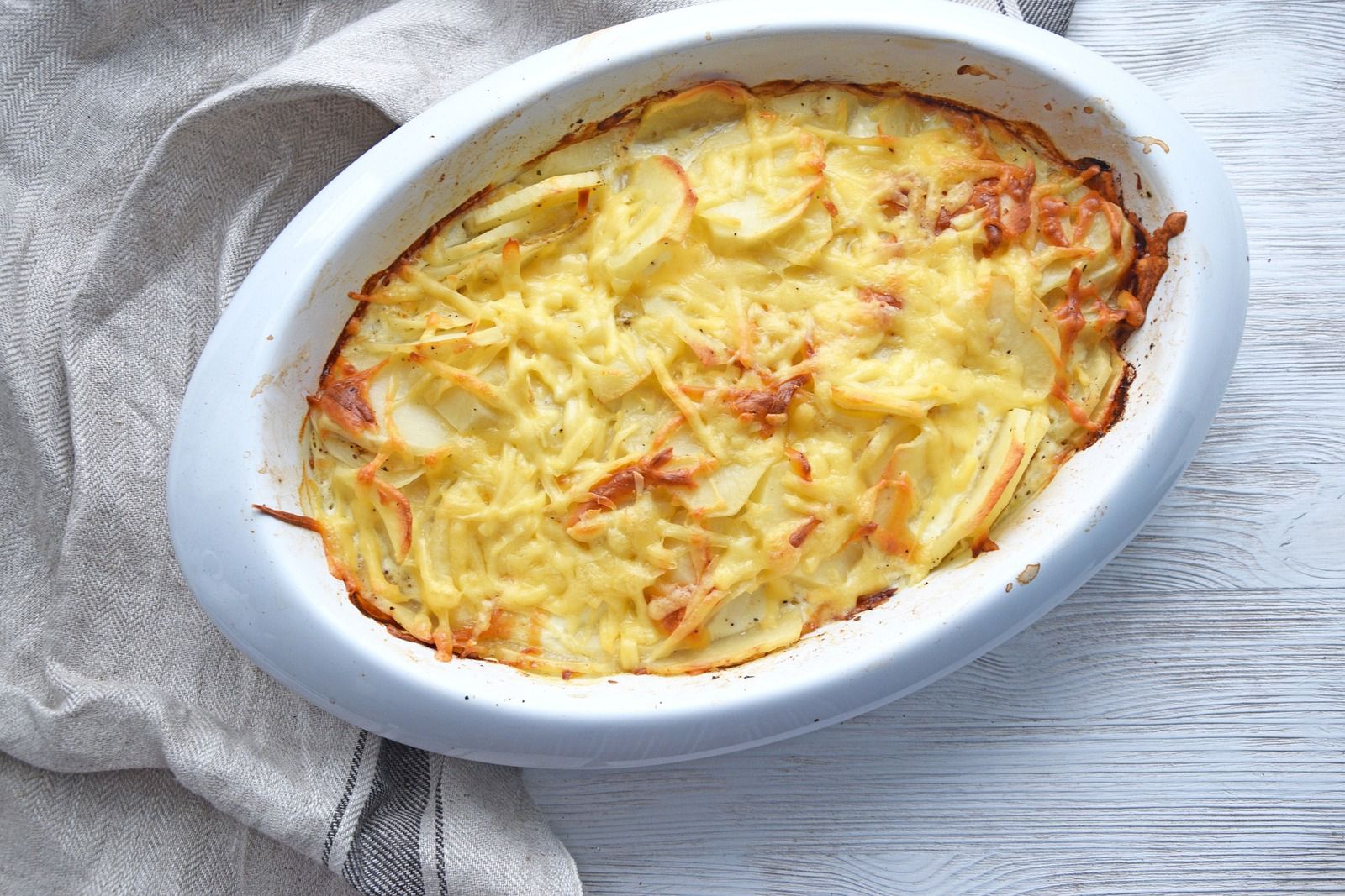 gratin truite pomme de terre