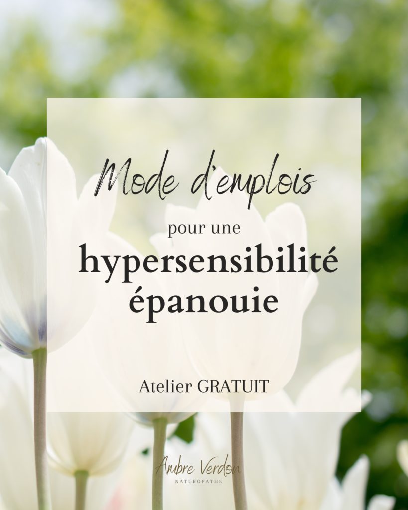 Mode d'emplois pour une hypersensibilité épanouie - Atelier gratuit - Ambre Verdon