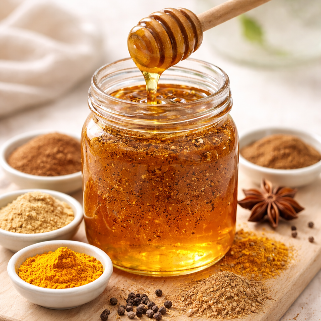 recette miel de feu